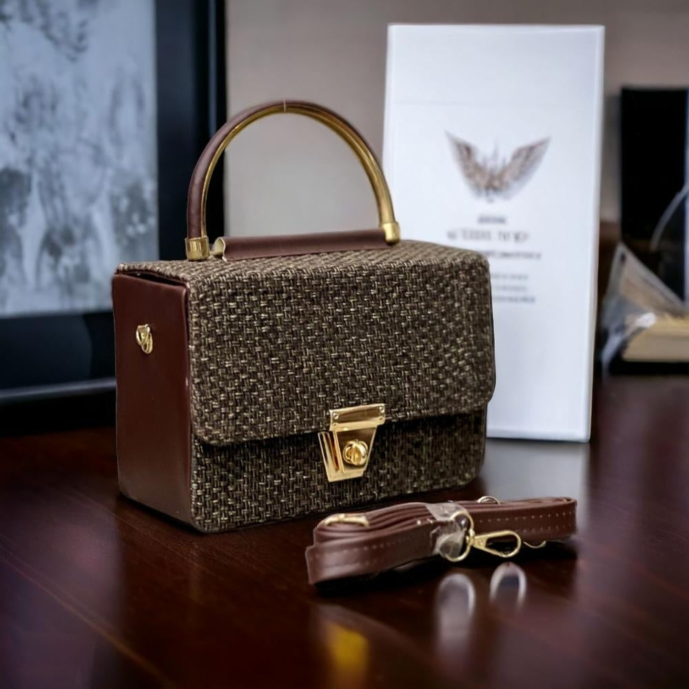 Women Jute Sling Bag