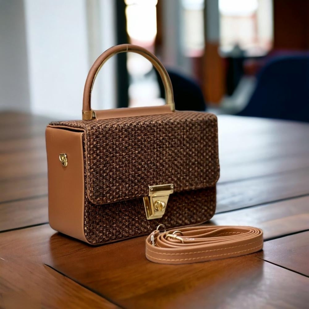 Women Jute Sling Bag