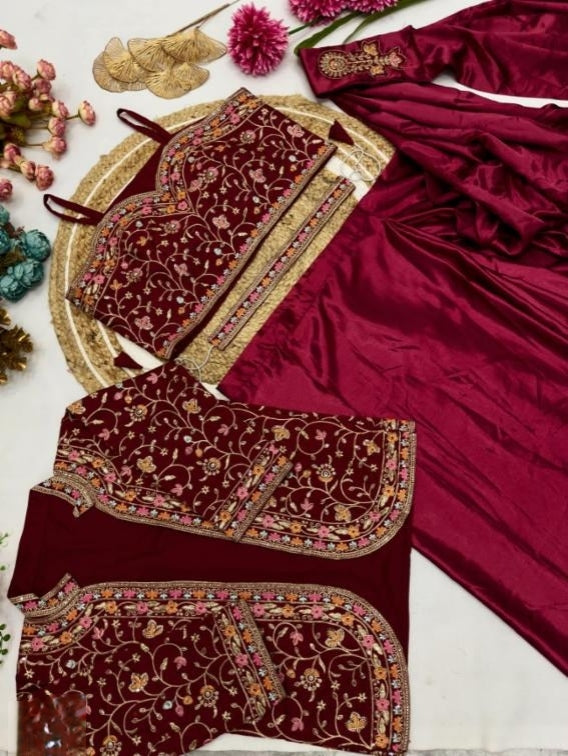 Ready To Wear Saree With Jacket Saree
