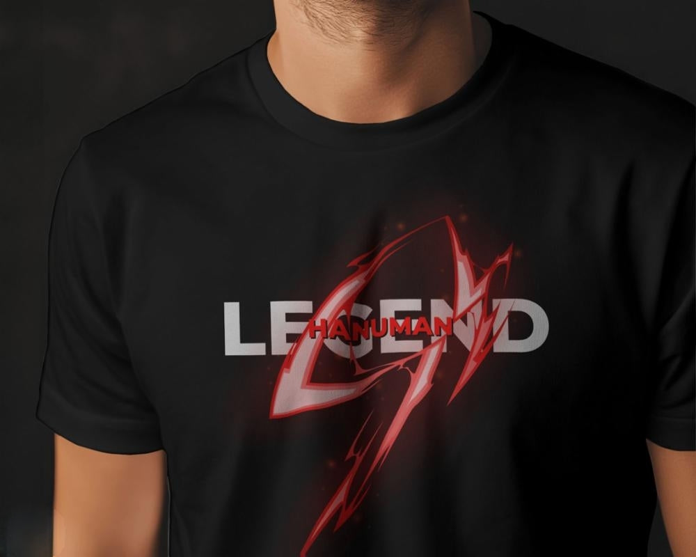 Legend Hanuman" Cotton Biowash T-shirt