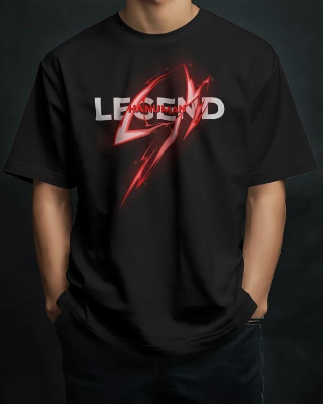 Legend Hanuman" Cotton Biowash T-shirt